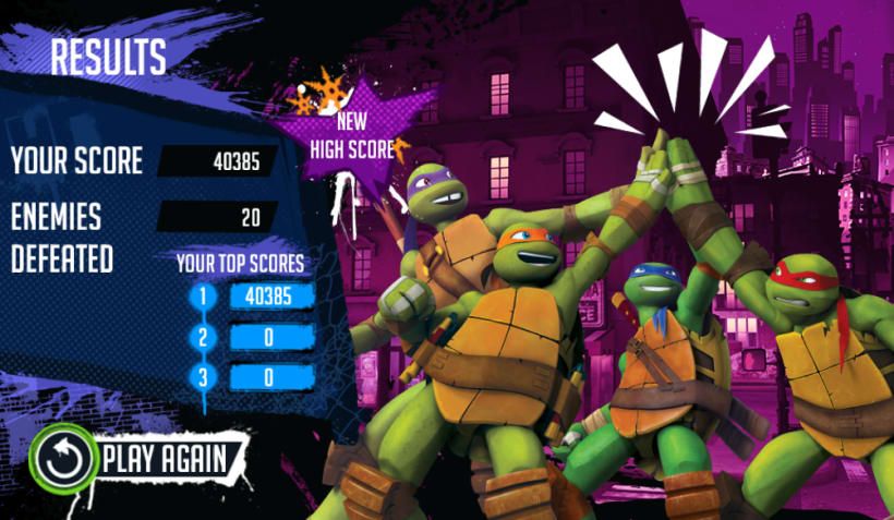 TMNT: Booyakasha Blitz (Nickelodeon) 1