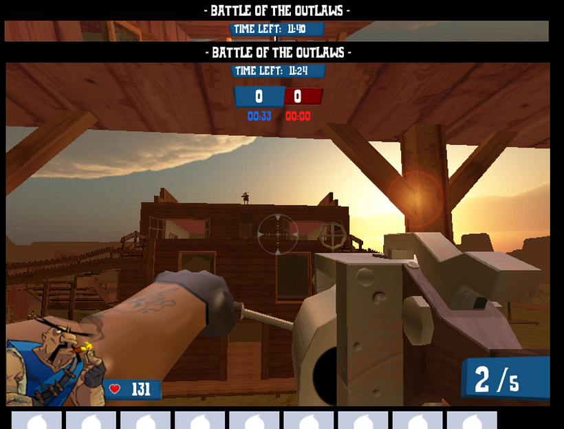 Battle of the outlaws (multiplayer unpublished prototype) 1