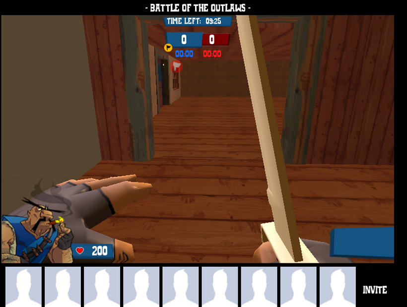 Battle of the outlaws (multiplayer unpublished prototype) 2