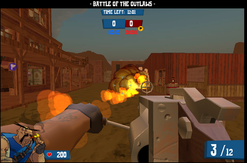 Battle of the outlaws (multiplayer unpublished prototype) 4
