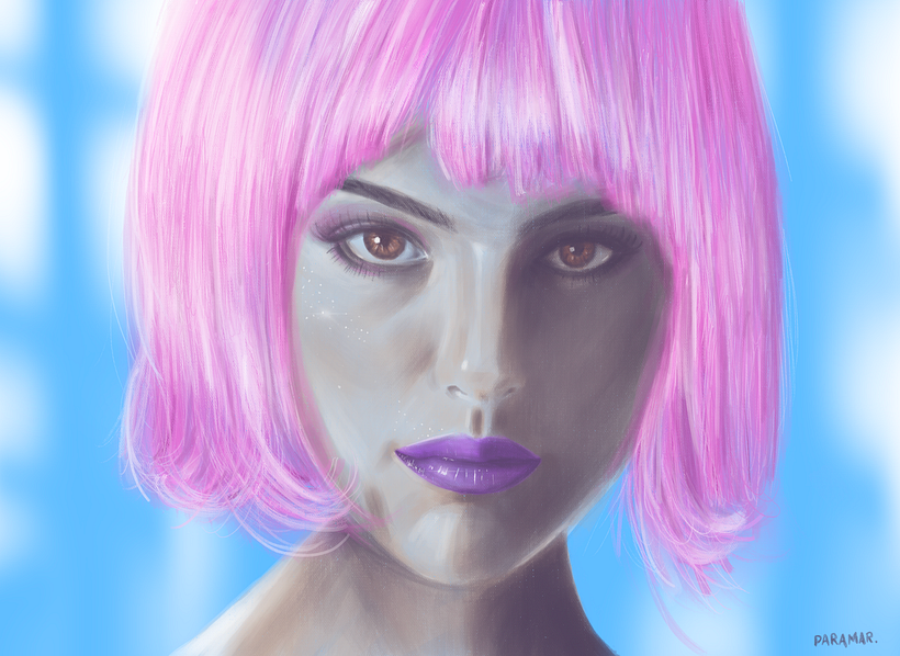 Natalie Portman digital Illustration