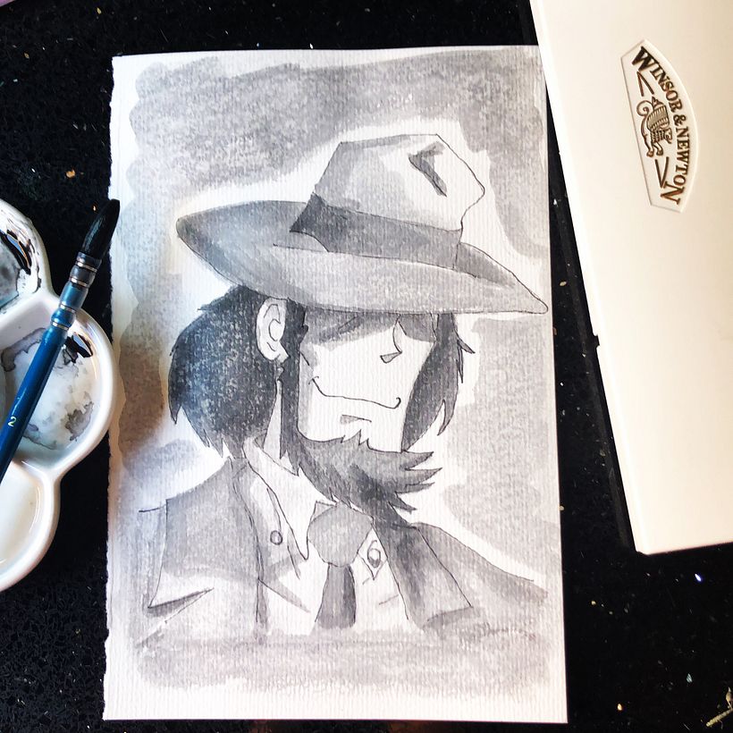 Fan art - Watercolor on 300gr cotton paper