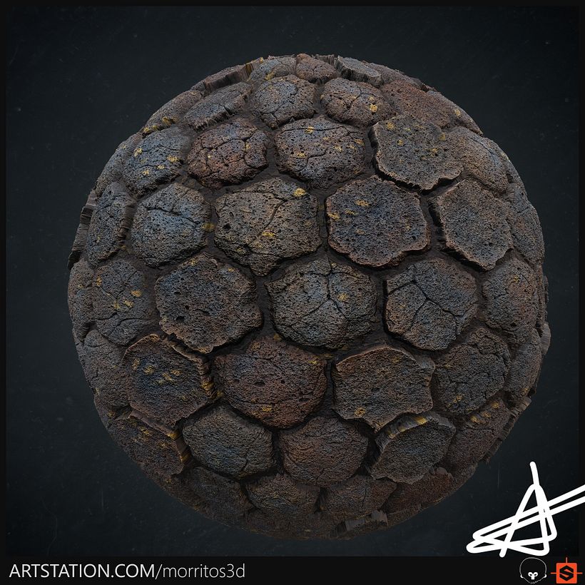TEXTURA La calzada de los gigantes por Mr.morritos3D 0
