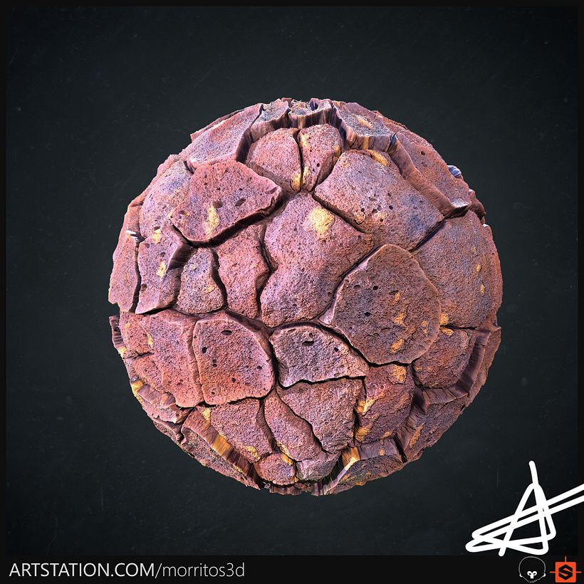 TEXTURA La calzada de los gigantes por Mr.morritos3D 1