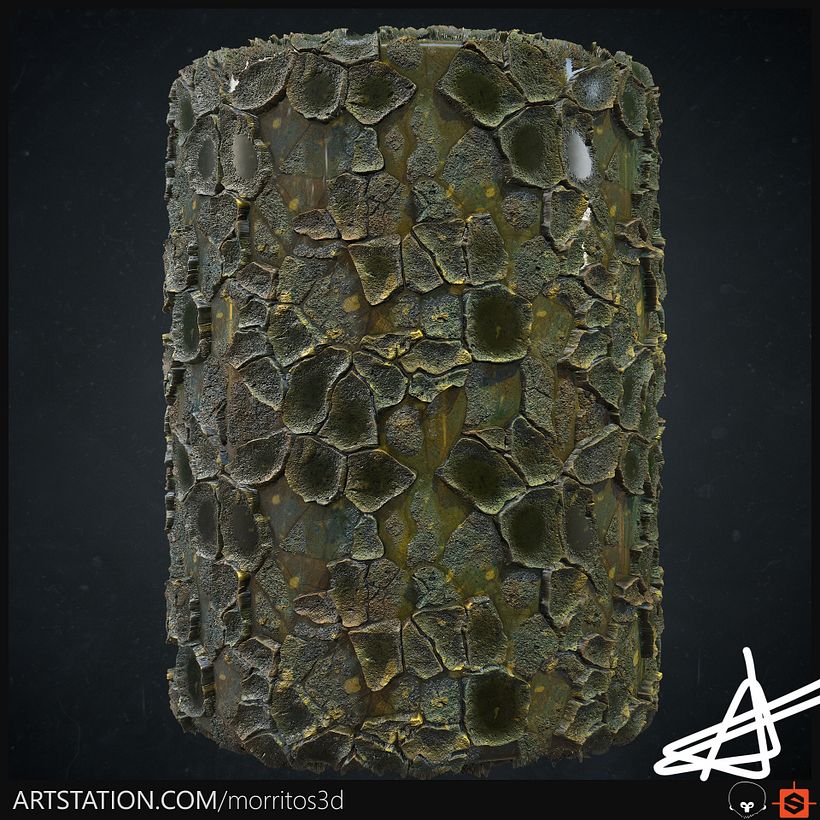 TEXTURA La calzada de los gigantes por Mr.morritos3D 2
