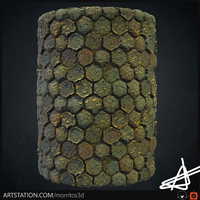 TEXTURA La calzada de los gigantes por Mr.morritos3D 4