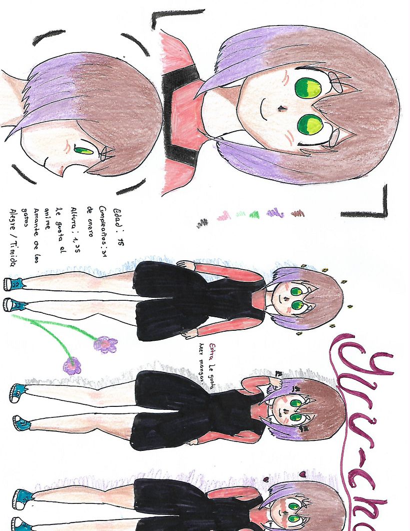 Mi Proyecto del curso: Creación de personajes manga 0