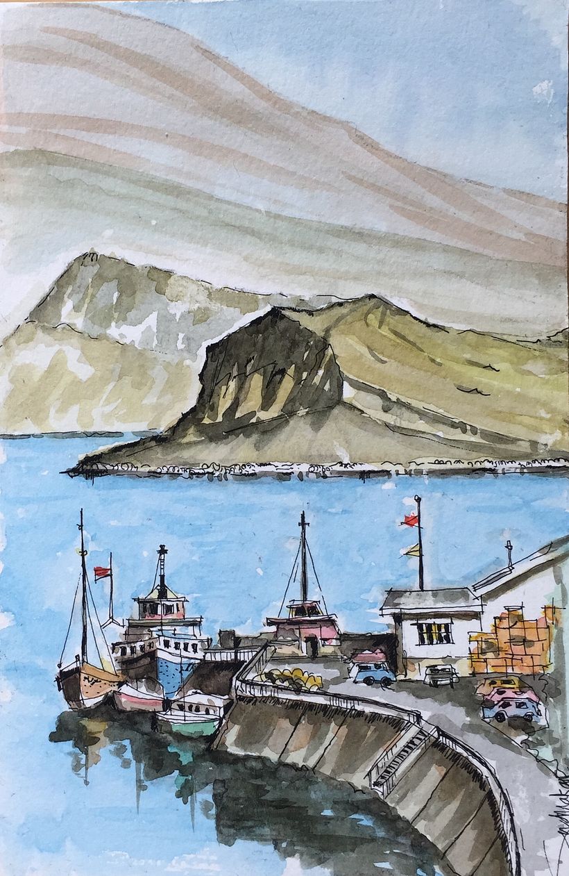 Harbor @ Portree, Scotland