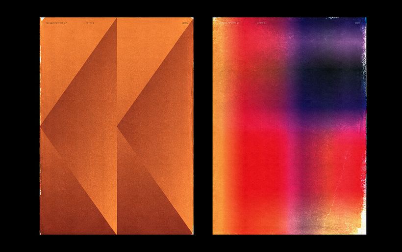 36 days of Type vol.7 Geometrical Abstraction 6