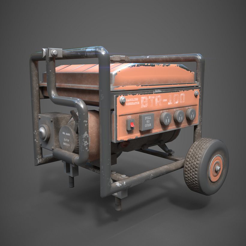 Mi Proyecto del curso: Creación de props realistas para videojuegos 0