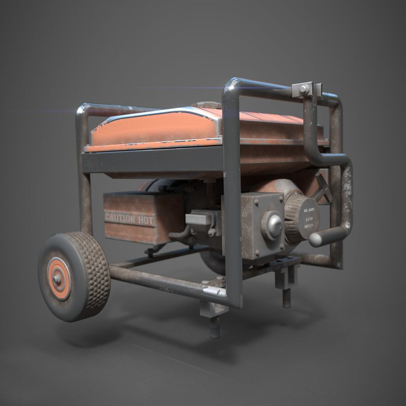 Mi Proyecto del curso: Creación de props realistas para videojuegos 2
