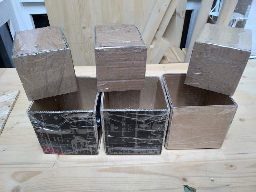 cardboard molds