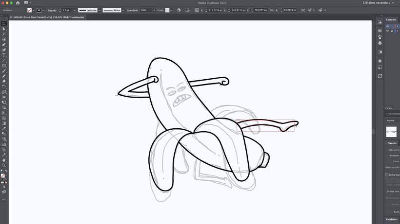 Tutorial Illustrator: consejos para vectorizar bocetos 9