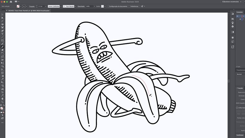 Tutorial Illustrator: consejos para vectorizar bocetos 12