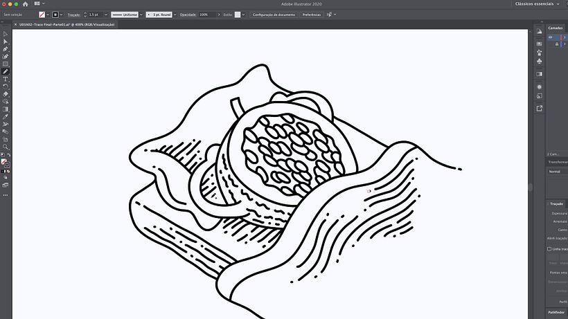 Tutorial Illustrator: consejos para vectorizar bocetos 17