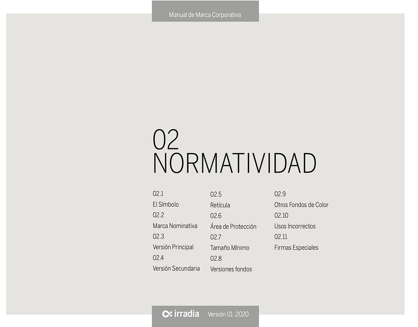 Manual de Marca Irradia 0