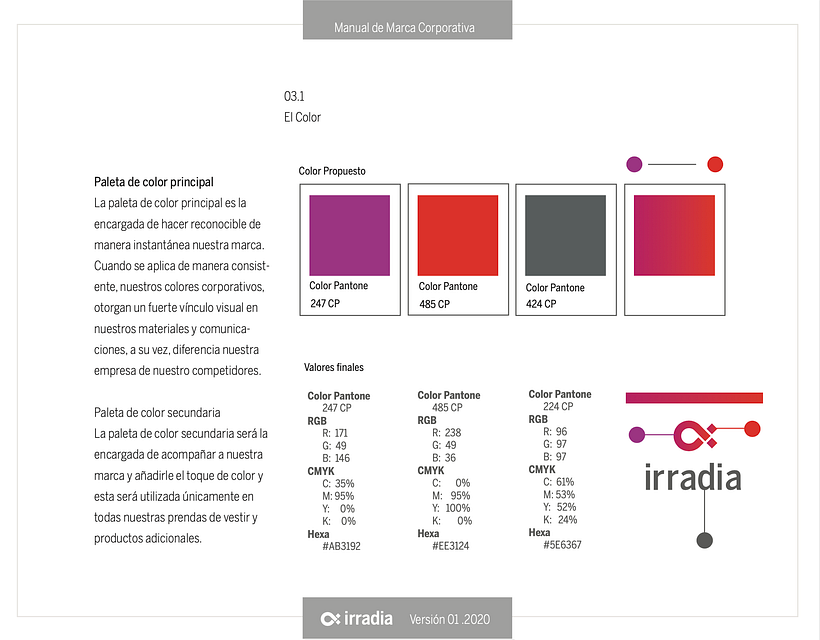 Manual de Marca Irradia 5