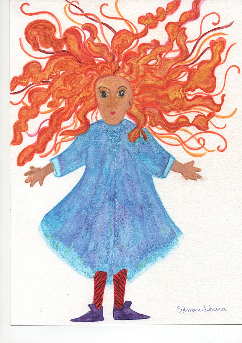Lili Cabelo de Fogo