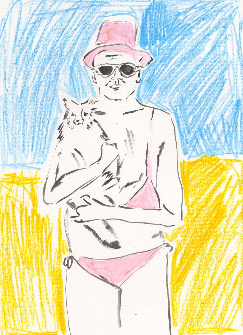 :p :D :) Lockdown illustrations series - Traditional illustration