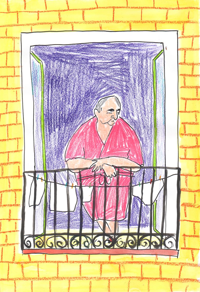 :p :D :) Lockdown illustrations series - Traditional illustration