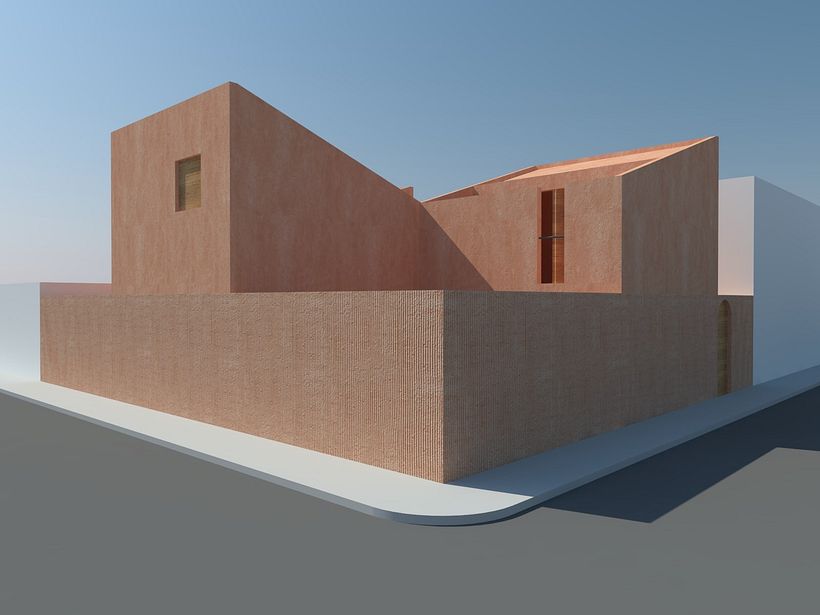 Mi Proyecto del curso: Representación gráfica de proyectos arquitectónicos 3