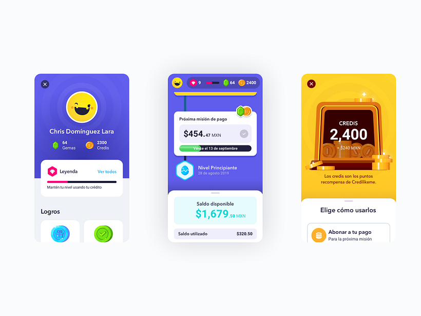 Key Screens