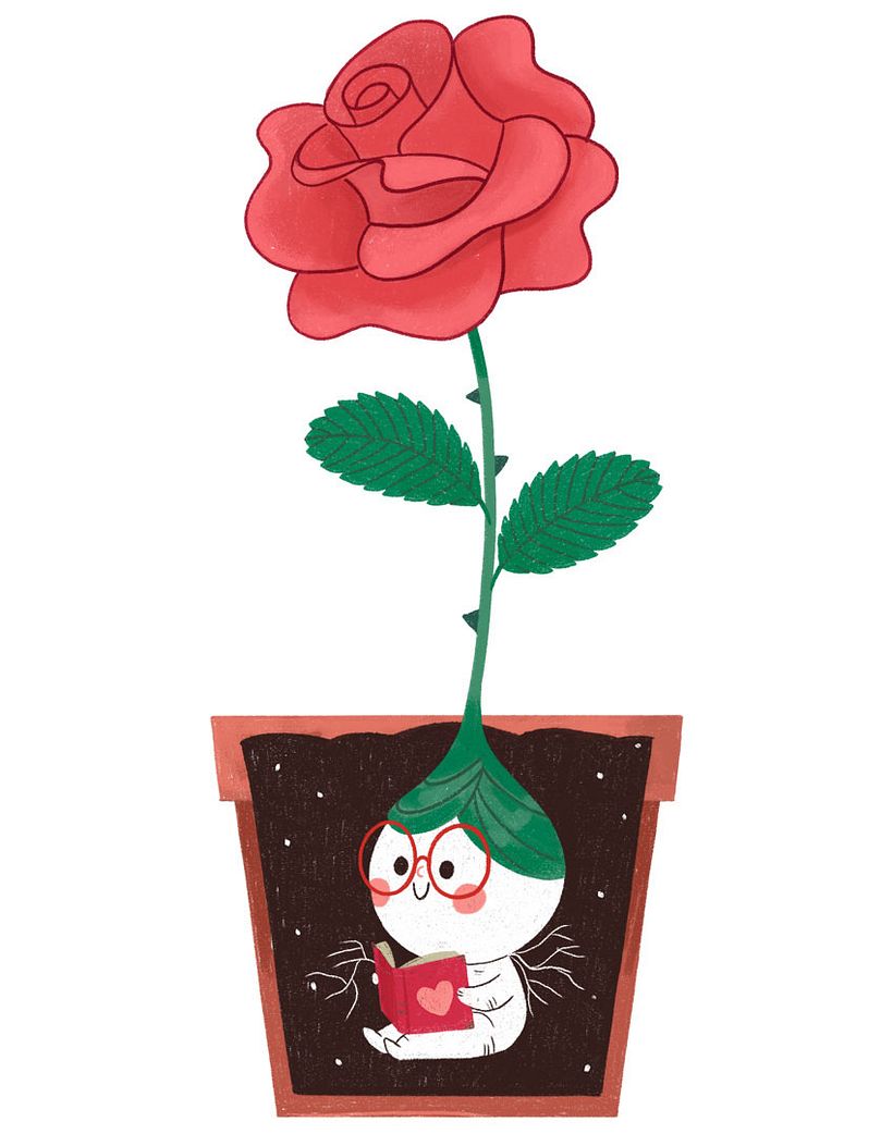 Plantitas - Ilustración digital