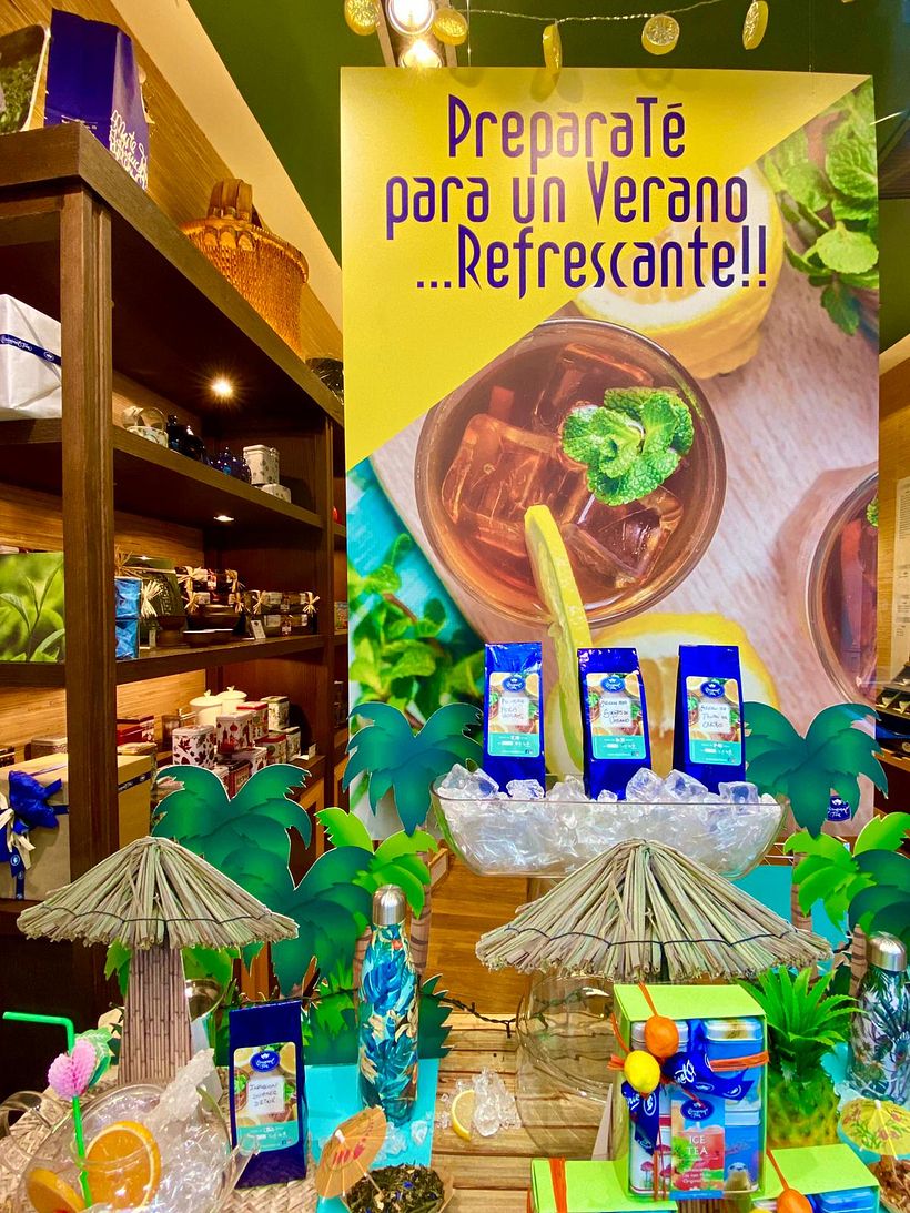 Escaparate VERANO para Original Tea 0