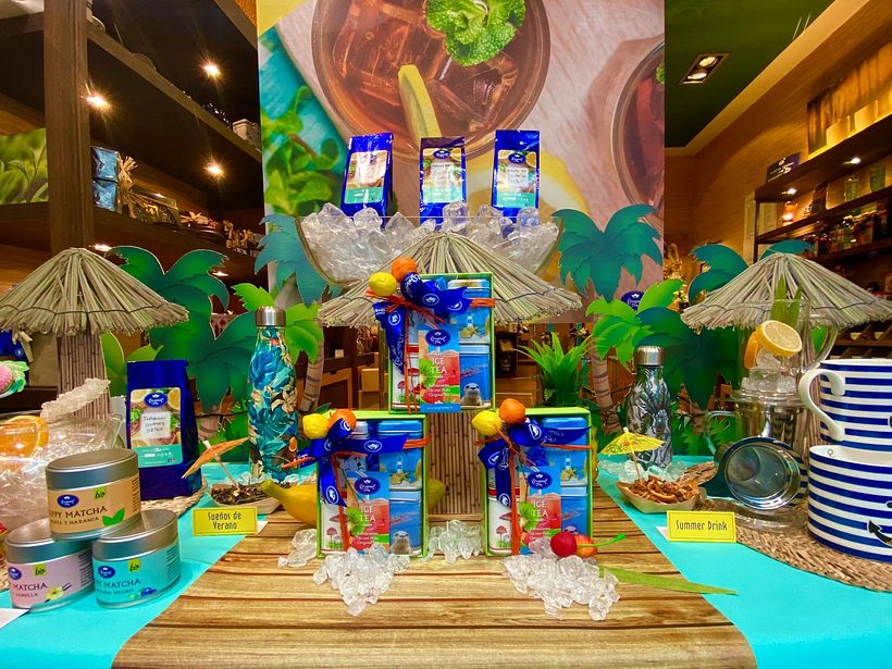 Escaparate VERANO para Original Tea 1