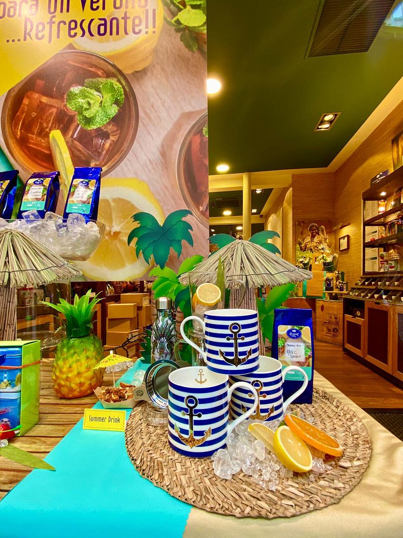 Escaparate VERANO para Original Tea 2