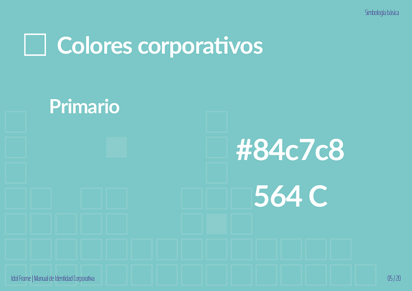 Identidad Corporativa IDOL Frame 4