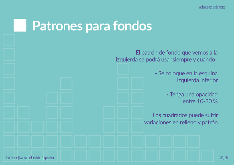 Identidad Corporativa IDOL Frame 14