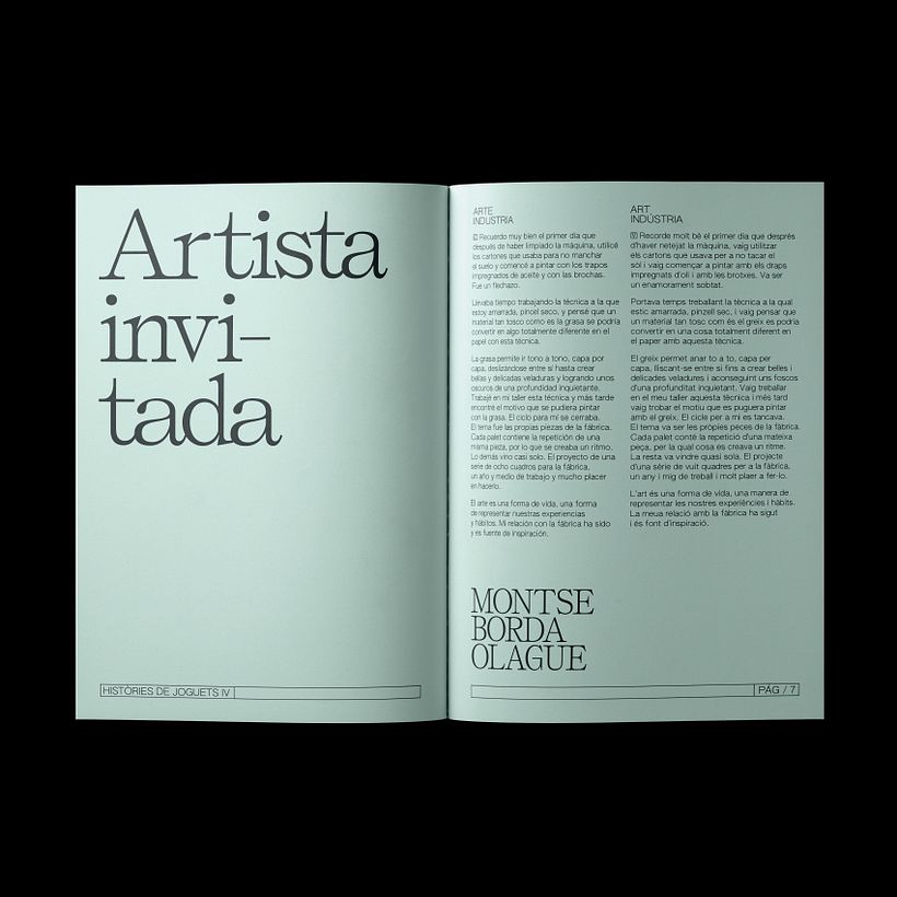 Catálogo para la exposición colectiva "Històries de Joguets IV" 1