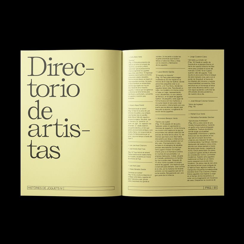 Catálogo para la exposición colectiva "Històries de Joguets IV" 6