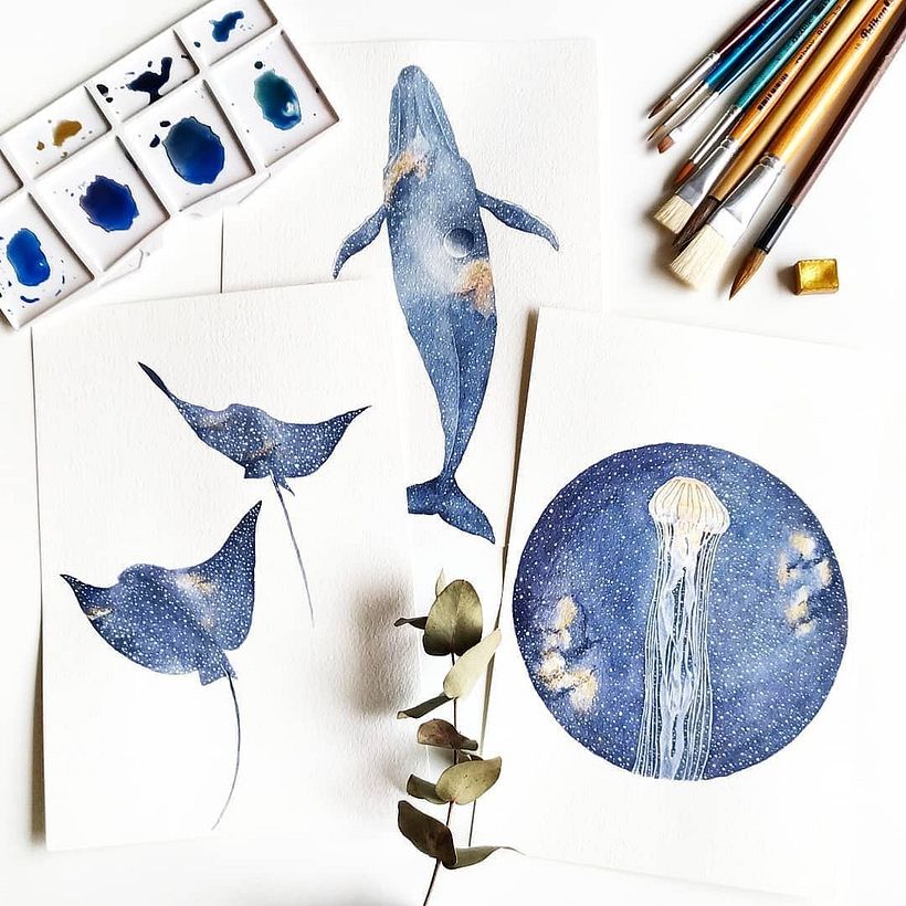 Animais Marinhos Cósmicos, 2018