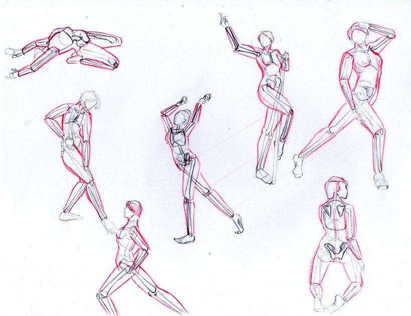 Los videos de Croquiscafe son excelentes para practicar todo tipo de posiciones, sus modelos son igualmente excelentes.