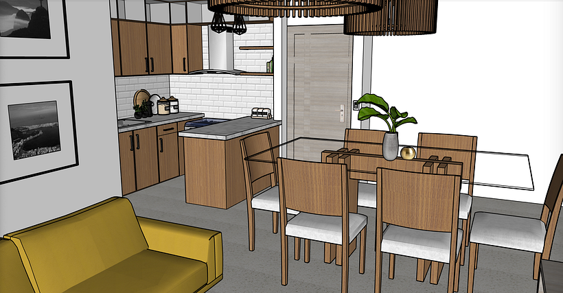 Mi Proyecto del curso: Diseño de interiores de principio a fin 5