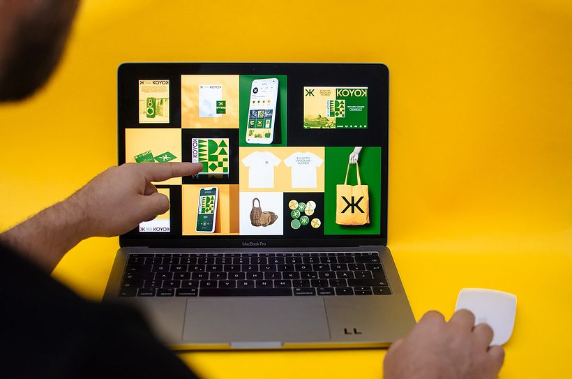 Then we created mockups.