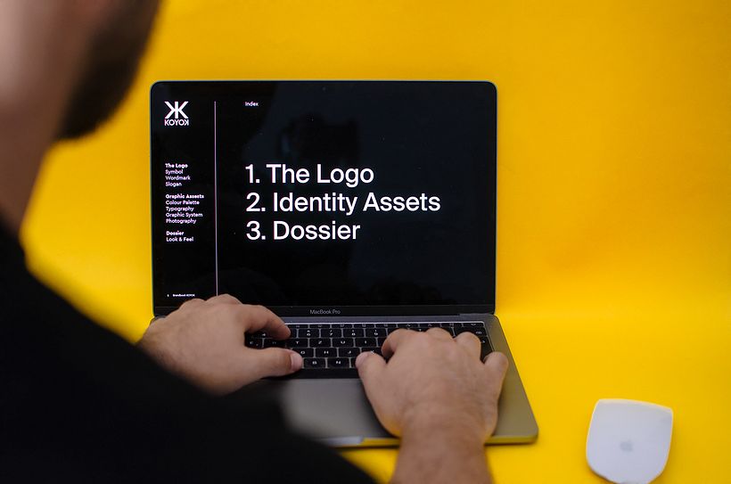 Finally we put everything together in a basic brand book.