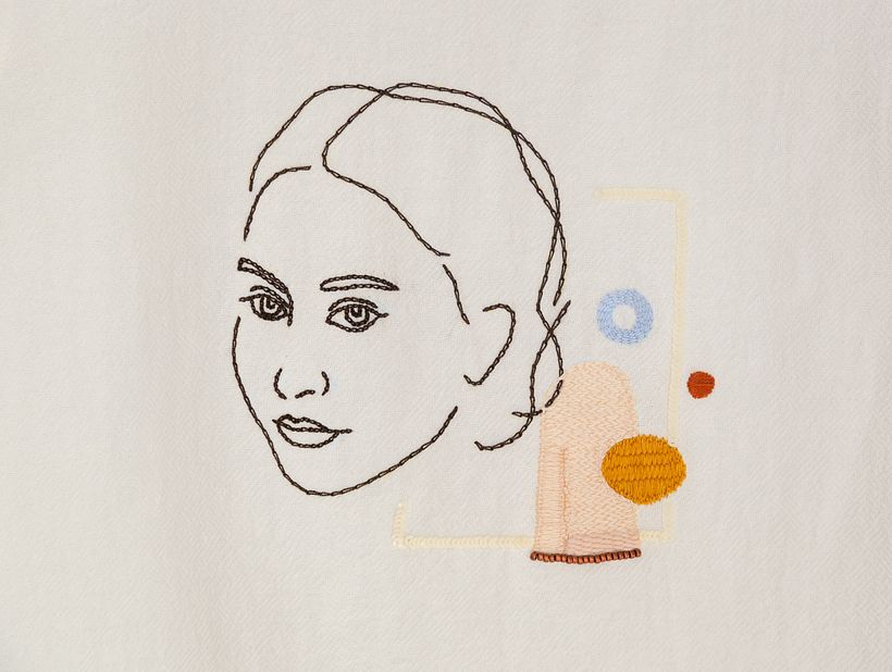 Retrato lineal con un aspecto realista. Siempre es bueno saber las bases antes de simplificar, como hacemos en Studio fi