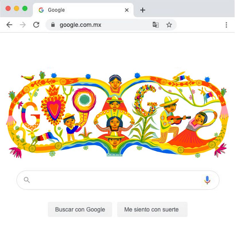 Google Doodle México 2