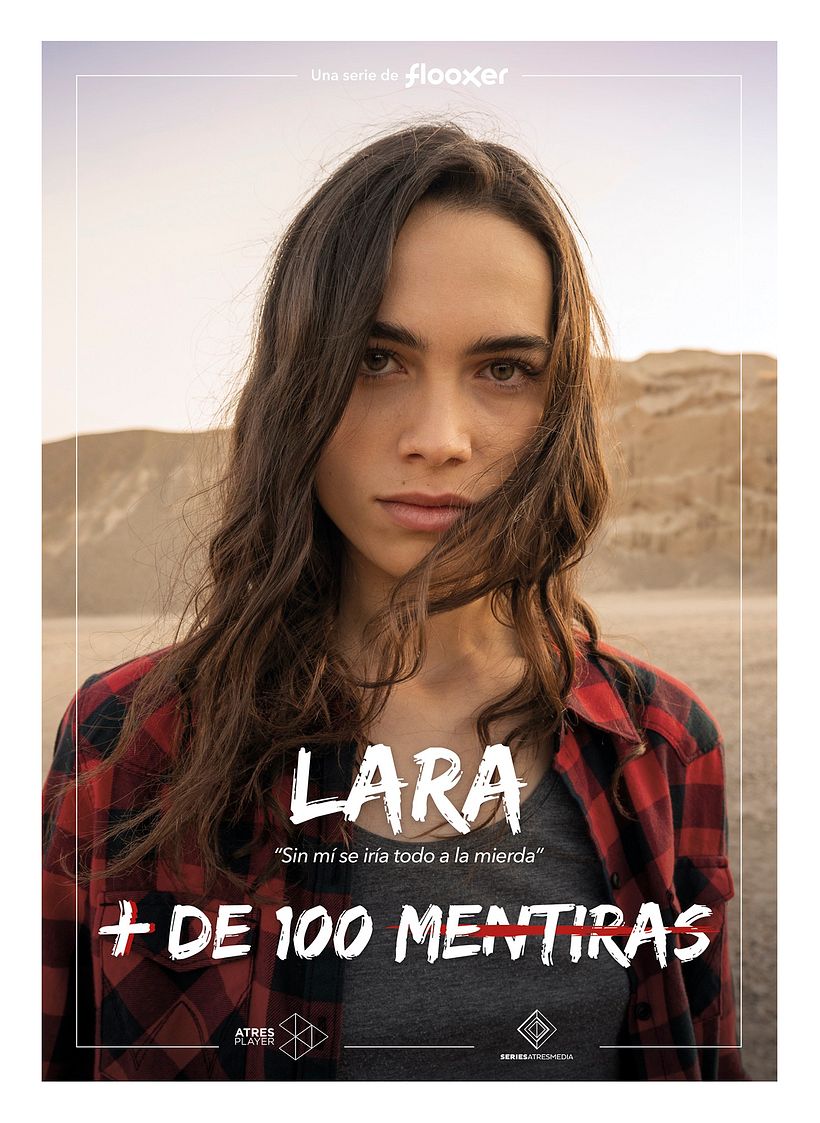 Retrato a la  actriz Teresa Peiroten para la primera temporada de la serie + De 100 Mentiras. ©Jeosm