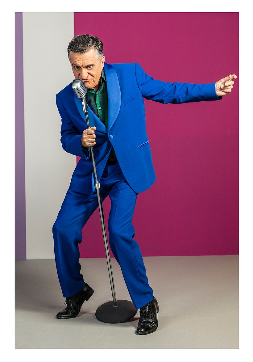 Retrato a  El Gran Wyoming para el programa El Intermedio. ©Jeosm