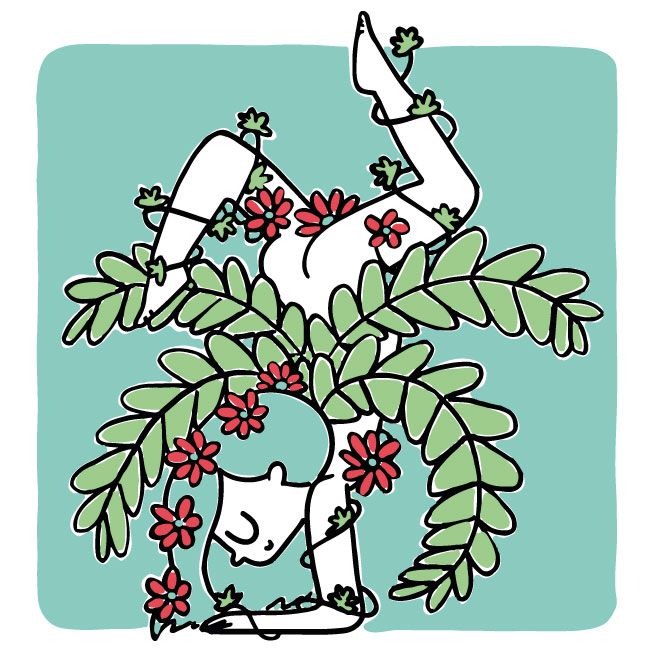 YOGA SERIES - Ilustrație tradițională