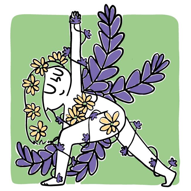 YOGA SERIES - Ilustrație tradițională