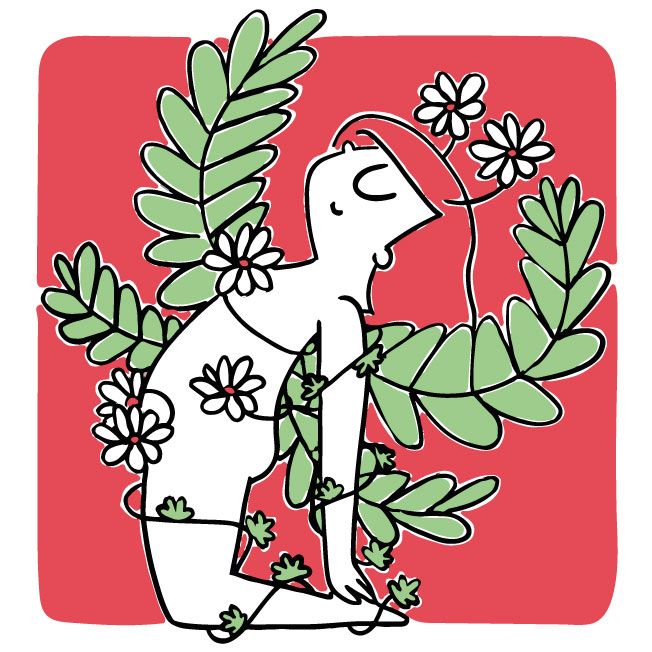 YOGA SERIES - Ilustrație tradițională