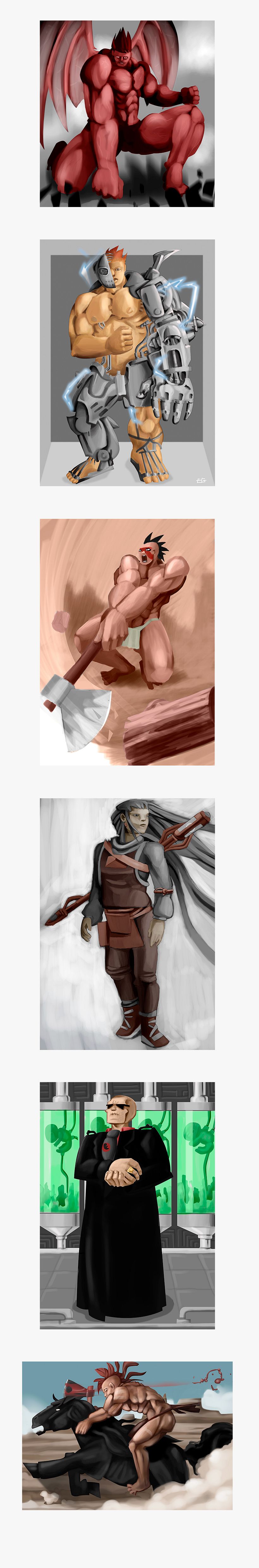 Ilustración Digital - Concept Art -1