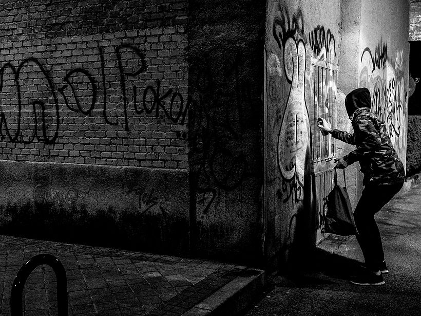 Fotografía perteneciente al libro Guerreros Urbanos ©Jeosm