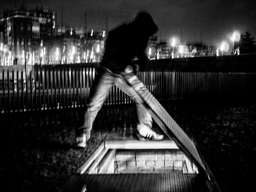 Fotografía perteneciente al libro Guerreros Urbanos ©Jeosm