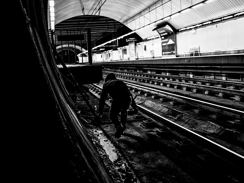 Fotografía perteneciente al libro Guerreros Urbanos ©Jeosm